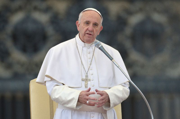 Giáo hoàng Francis. Ảnh: AFP.