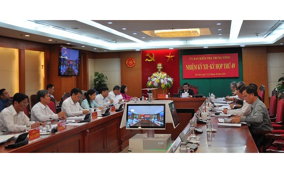 UBKT Trung ương đề nghị Bộ Chính trị xem xét, thi hành kỷ luật đối với đồng chí Nguyễn Văn Bình