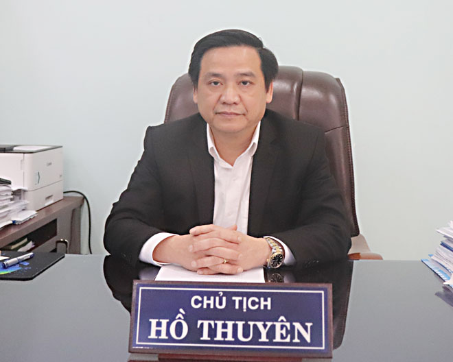 Ông Hồ Thuyên, Chủ tịch UBND quận Thanh Khê.