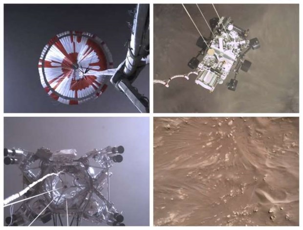 NASA công bố ảnh chụp toàn cảnh một số khu vực trên Sao Hỏa