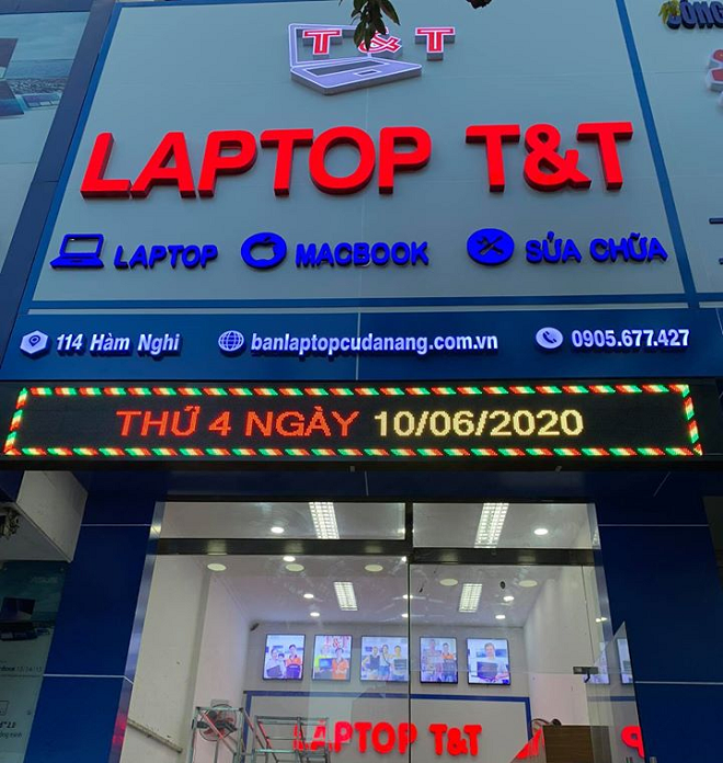 Laptop T&T - Cửa hàng bán laptop uy tín tại Đà Nẵng