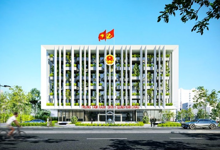 Thiết kế công trình xanh là xu hướng chủ đạo của các tác phẩm dự thi thiết kế quy hoạch, kiến trúc Trung tâm Hành chính quận Hải Châu.