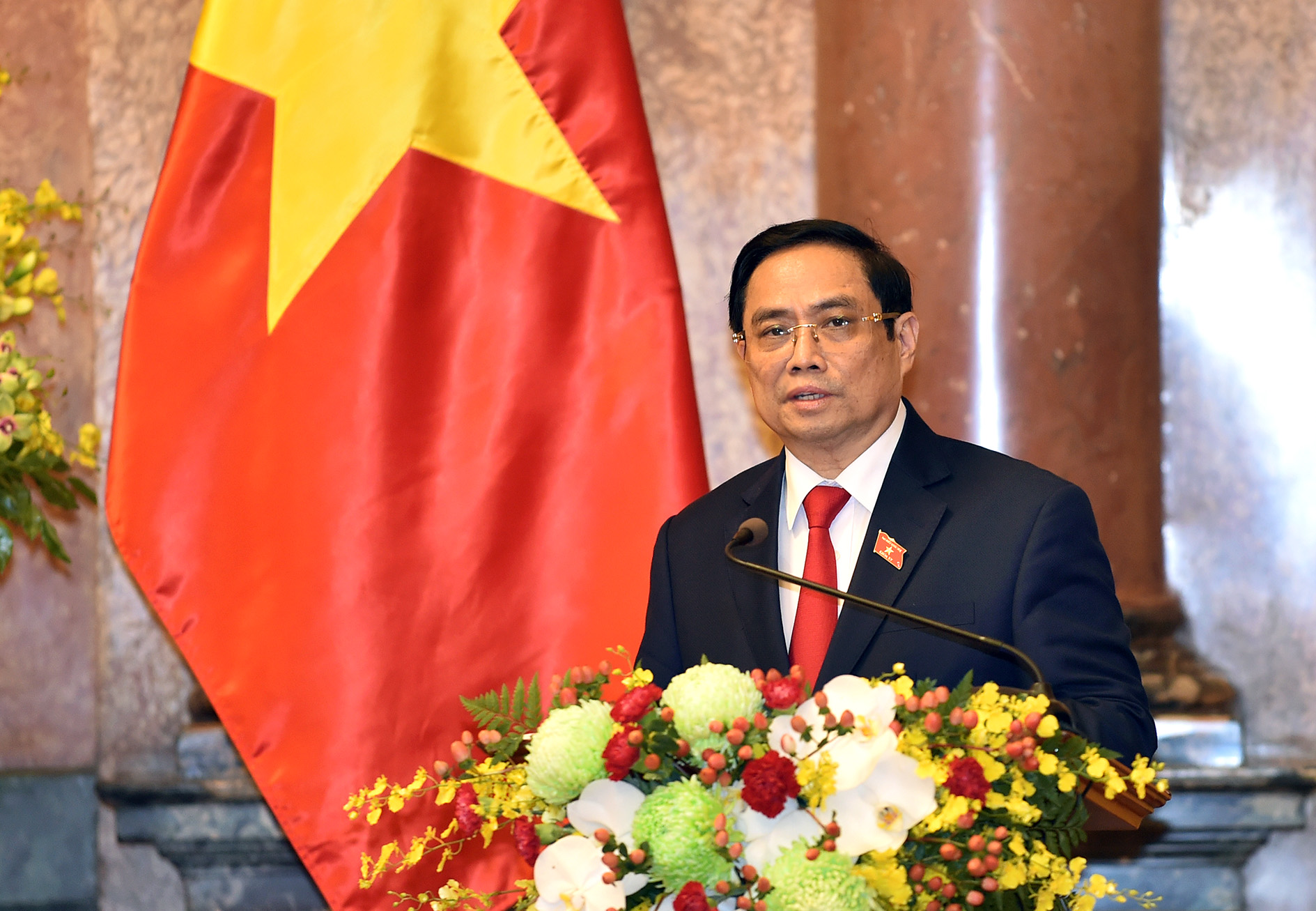 Thủ tướng Phạm Minh Chính: “Chính phủ nguyện cống hiến hết sức mình phụng sự Tổ quốc, phục vụ Nhân dân