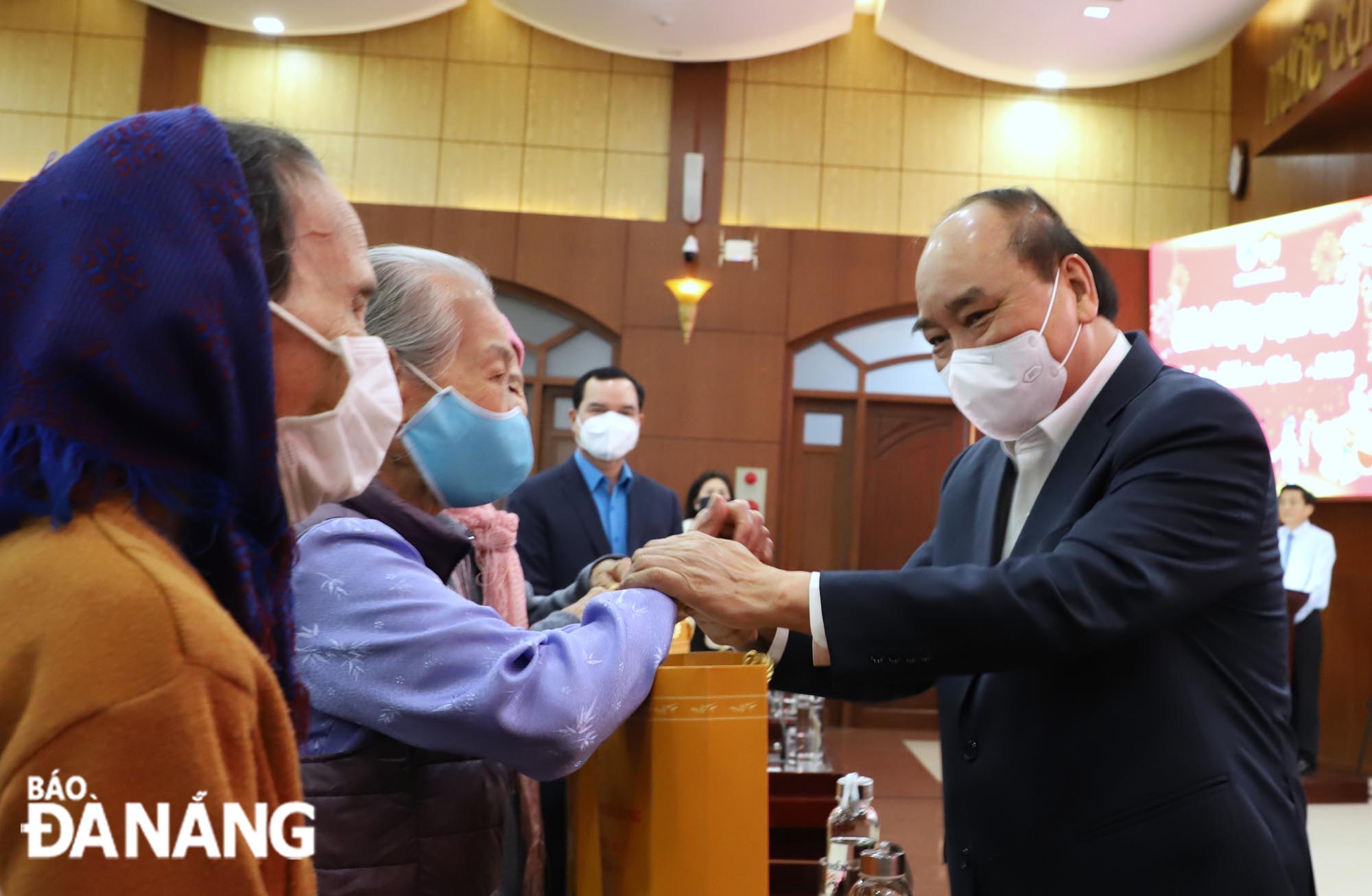 Chủ tịch nước Nguyễn Xuân Phúc thăm, chúc Tết tại thành phố Đà Nẵng