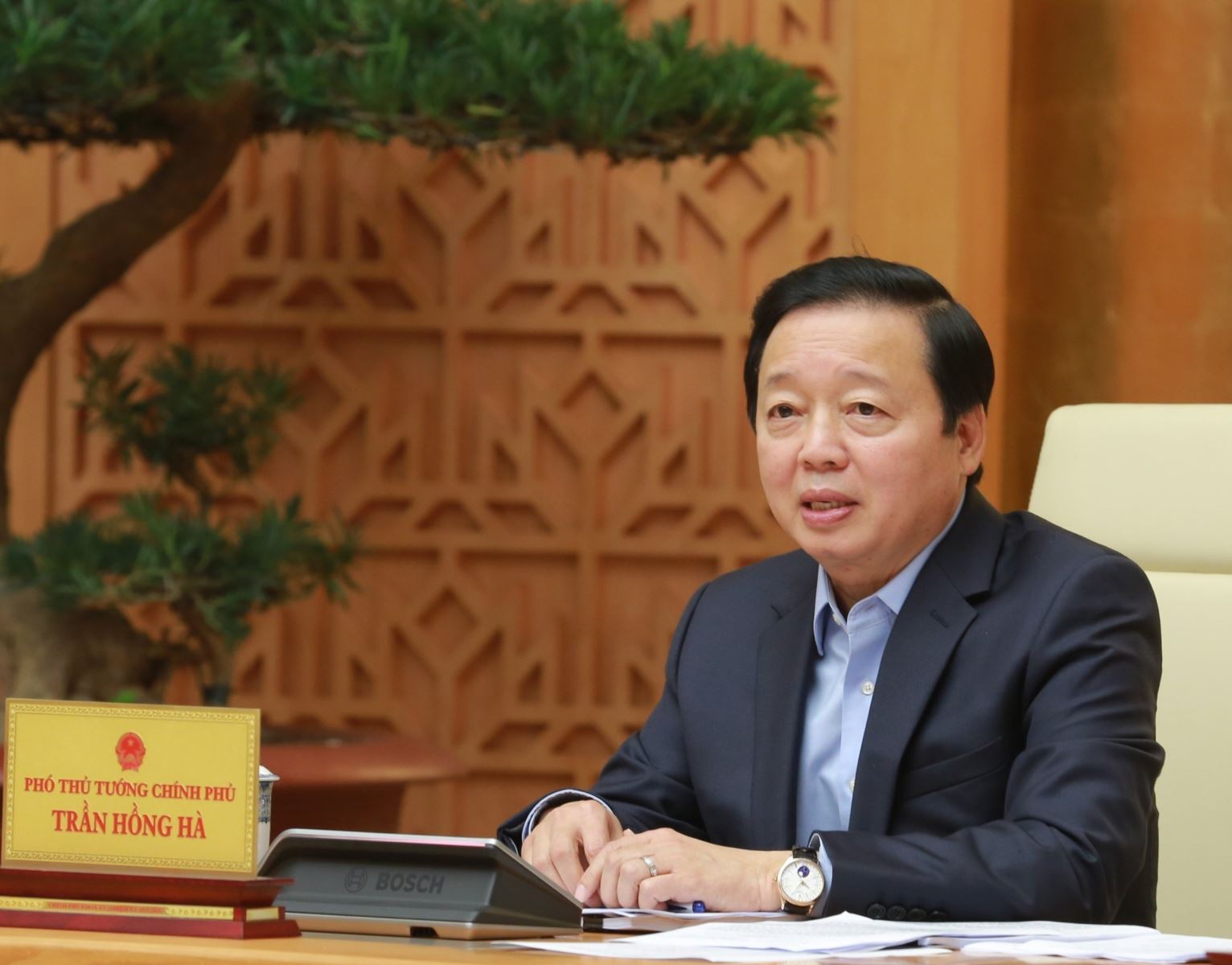 Phó Thủ tướng Trần Hồng Hà làm Phó Chủ tịch thường trực Ủy ban Quốc gia về chuyển đổi số. Ảnh: TTXVN.