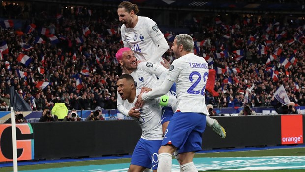 Tuyển Pháp khởi đầu thuận lợi tại vòng loại EURO 2024. (Nguồn: Getty Images)