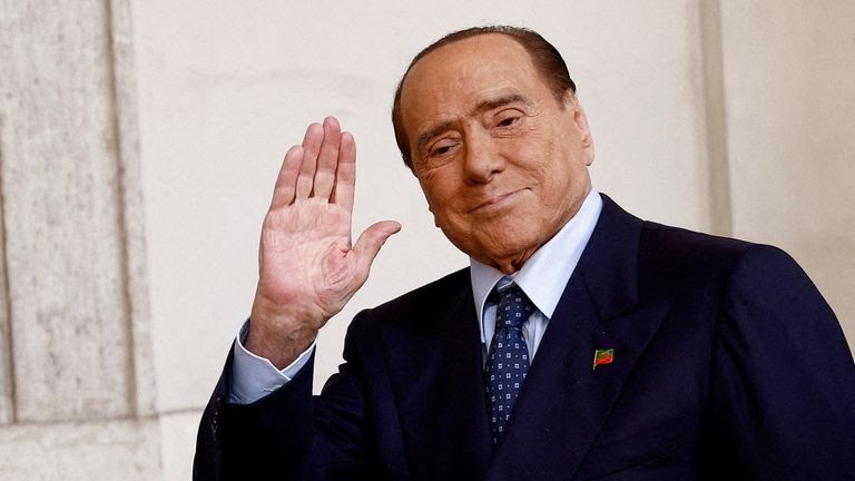 Cựu Tjur tướng Italy Silvio Berlusconi qua đời. (Nguồn: Sky)