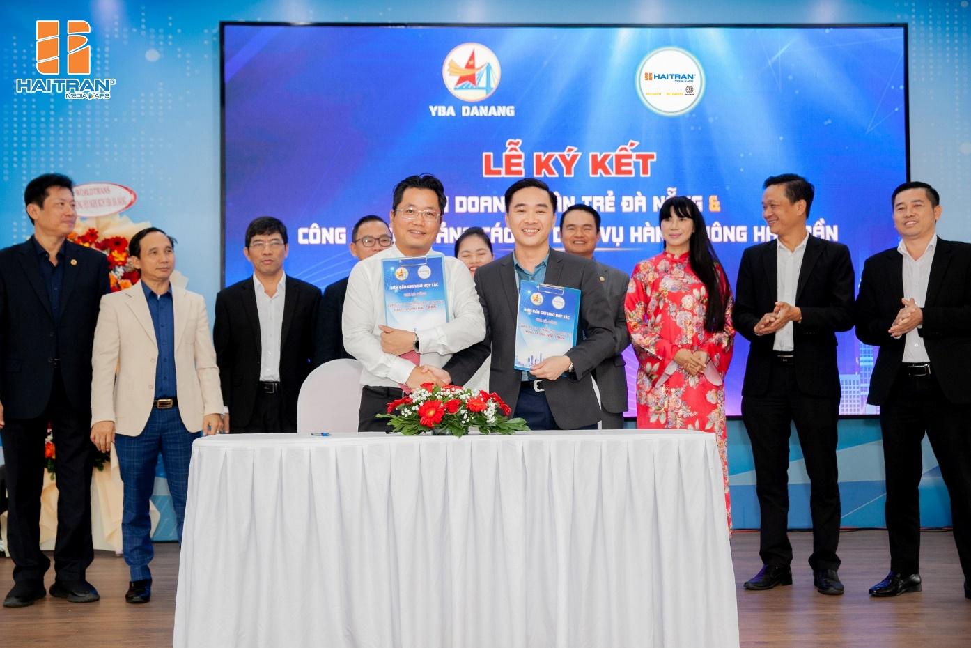 Hai Tran Media & Airs ký kết hợp tác với Hội Doanh nhân trẻ Đà Nẵng