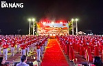 Gần 1.500 người đồng diễn dân vũ mừng kỷ niệm 70 năm Chiến thắng Điện Biên Phủ