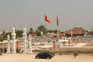 The Khuc Thua Du temple in Hai Duong (Photo: VNA)