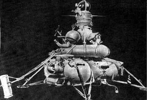 Tàu thăm dò mặt trăng Luna 16 của Liên Xô - Ảnh: Liveinternet.ru