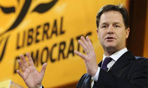 Ông Nick Clegg. Ảnh: EPA.