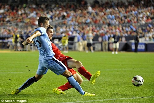 Jovetic lập cú đúp trong trận đấu