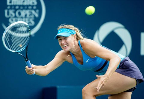 Sharapova đã thi đấu không thành công.