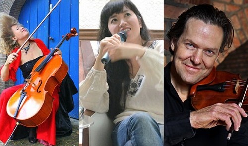 (Left to right) Zoë Martlew, Nguyen Bich Tra and Atle Sponberg