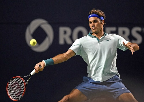 Federer nhiều hy vọng vô địch giải khi các tay vợt mạnh đều bị loại. Ảnh: Reuters.