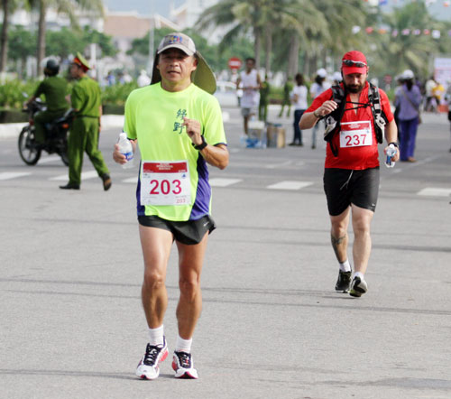 Runners in last year’s event