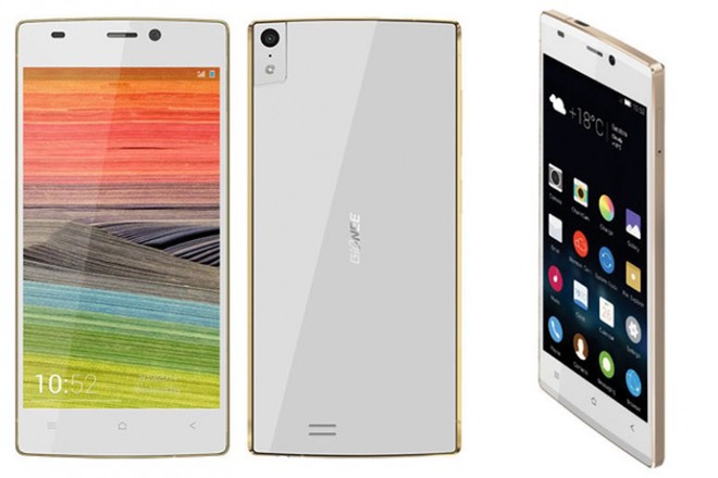 Gionee Elife S5.5 có thiết kế đẹp, mảnh mai và khiến nhiều người bất ngờ khi cầm máy trên tay. Thiết bị chỉ mỏng 5,5 mm nhưng không hề tạo cảm giác 