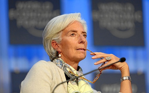 Tổng Giám đốc Quỹ Tiền tệ Quốc tế (IMF) Christine Lagarde (ảnh: Global Economic Outlook)