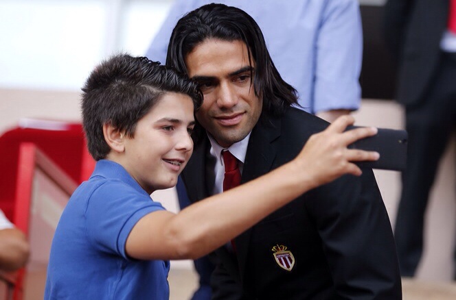 Falcao không thi đấu trong trận AS Monaco gặp Lille hồi cuối tuần qua - Ảnh: Reuters