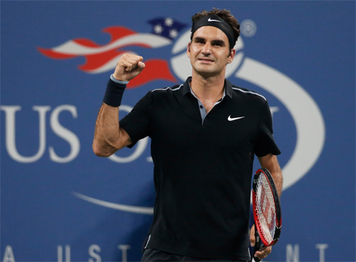 Federer vẫn duy trì sự ổn định đáng nể. Ảnh: Reuters.