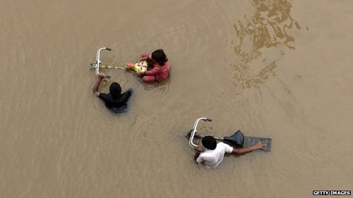 Pakistan regularly witnesses severe floods during monsoon season.