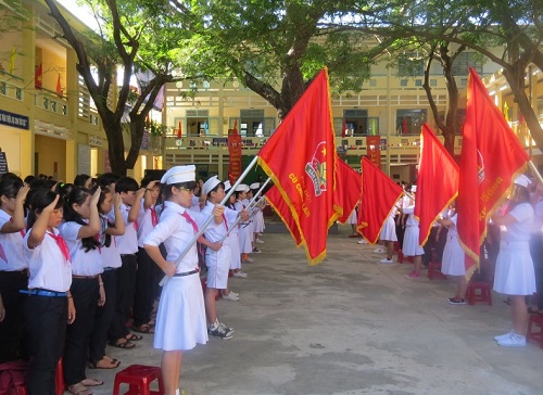 An opening ceremony for the 2014 - 2015 academic year