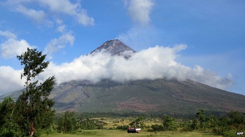 Mount Mayon, one of the most active volcanoes in the Philippines, has erupted dozens of times