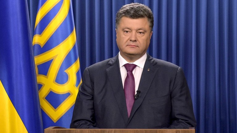 Tổng thống Ukraine - Petro Poroshenko. Ảnh: AFP