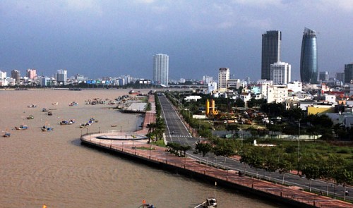 A corner of Da Nang is seen in this file photo.