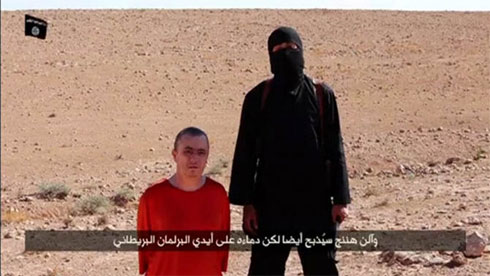  Công dân Anh Alan Henning bị hành quyết. Hình ảnh trích trong video do IS tung ra vào ngày 03/10/2014 (Reuters)