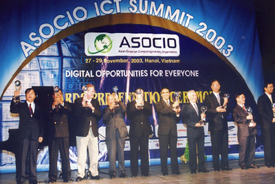 The 2003 ASOCIO ICT Summit took place in Ha Noi 