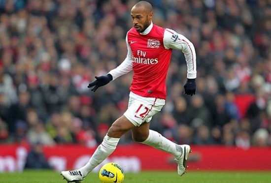 2. Thierry Henry (Arsenal).