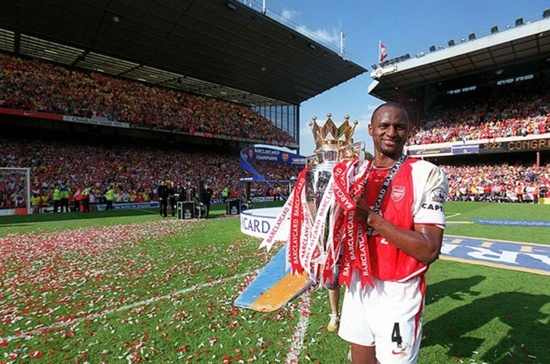 7. Patrick Vieira (Arsenal, Manchester City).