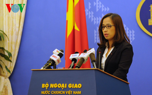 Vice spokeswoman for Vietnam’s Foreign Ministry Pham Thu Hang