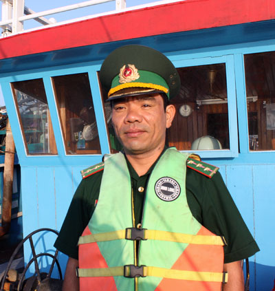 Đại úy Phạm Đình Tân.