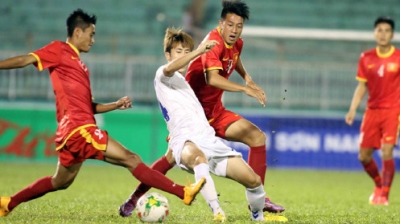 Vietnam's national squad broke no sweat to overcome the South Korean student team. (Credit: VFF)