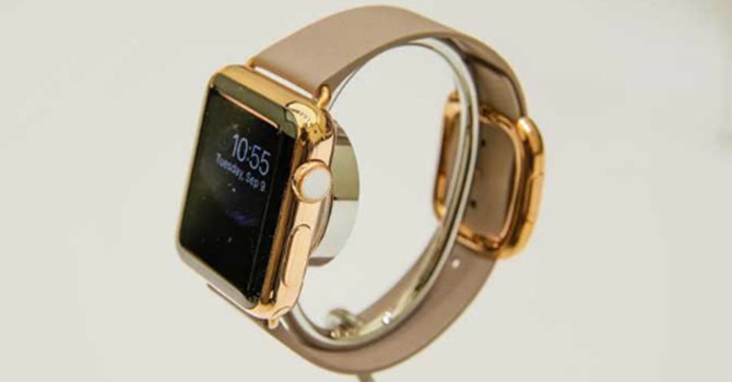 Bản mạ vàng 18K của Apple Watch sản xuất giới hạn.