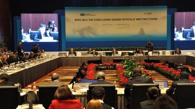 Quang cảnh Hội nghị APEC.