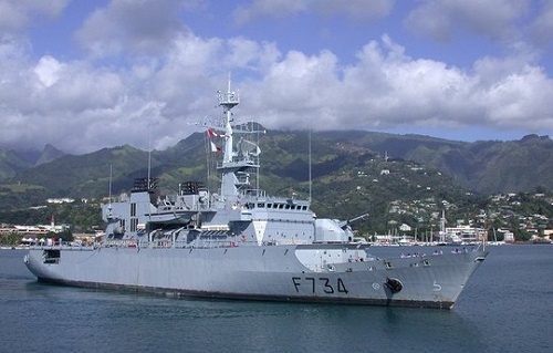 French cruiser Le Vendémiaire (Photo: tinmoi.vn)