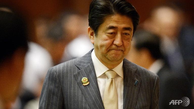 Thủ tướng Nhật Bản, Shinzo Abe. Ảnh: AFP