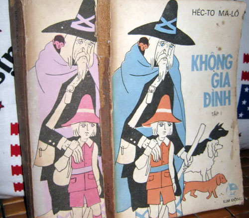Không gia đình-tiểu thuyết 2 tập của Héc-to Ma-lô; dịch giả Huỳnh Lý, NXB Kim Đồng-1986. (Ảnh: Internet)