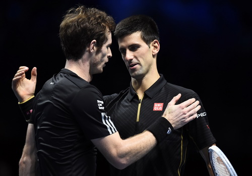 Djokovic thi đấu biểu diễn với Andy Murray