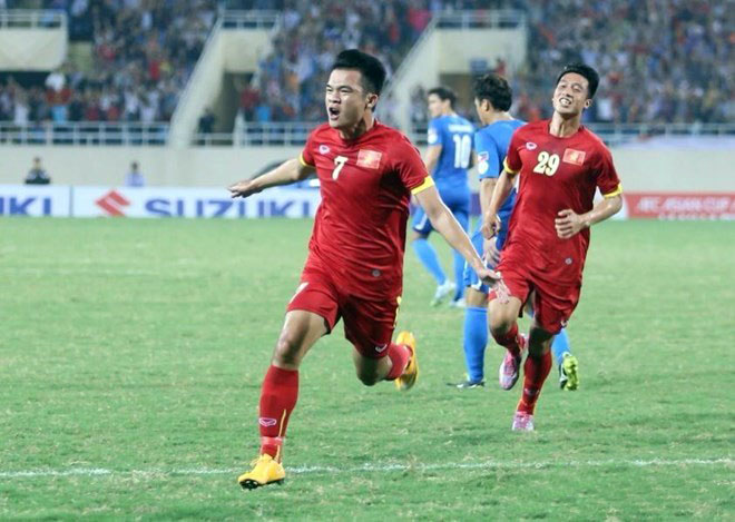  Chiến thắng tuyệt vời đã đưa tuyển Việt Nam tới ngôi đầu bảng và trận chung kết. 