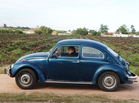 Mỗi sáng, ông rời nhà và lái xe tới văn phòng trên chiếc Volkswagen Beetle đời 1987. Trong năm 2010, chiếc xe được định giá 1.800 USD. Tuy nhiên, tờ Búsqueda của Uruguay cho biết người ta đề nghị mua chiếc xe với giá một triệu USD. Trả lời về vấn đề này, Tổng thống Mujica khẳng định ông sẽ dành toàn bộ tiền bán xe để hỗ trợ dựng nhà cho người vô gia cư. Ảnh: Imgur.com