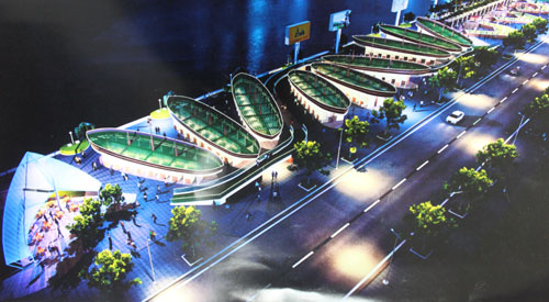 Phố đêm sông Hàn sẽ phải có một điều chỉnh về quy mô cho phù hợp với cảnh quan kiến trúc khu vực