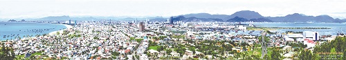 Panoramic view of Da Nang