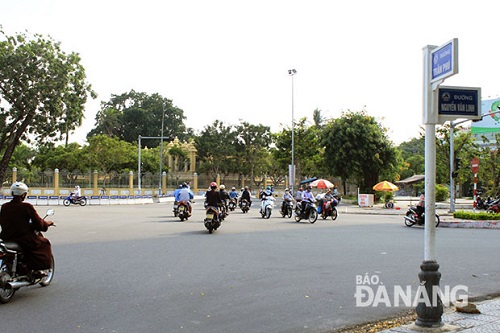   …at its intersection with Bach Dang, 2 September, Trung Nu Vuong, Nguyen Van Linh and Le Dinh Duong streets