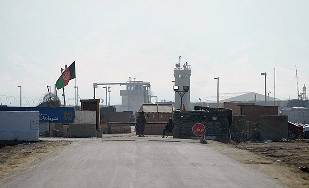 Nhà tù Bagram cách thủ đô Kabul của Afghanistan 50km về phía bắc.            Ảnh: AFP