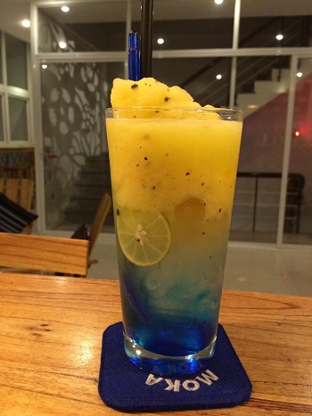 An eye-catching drink